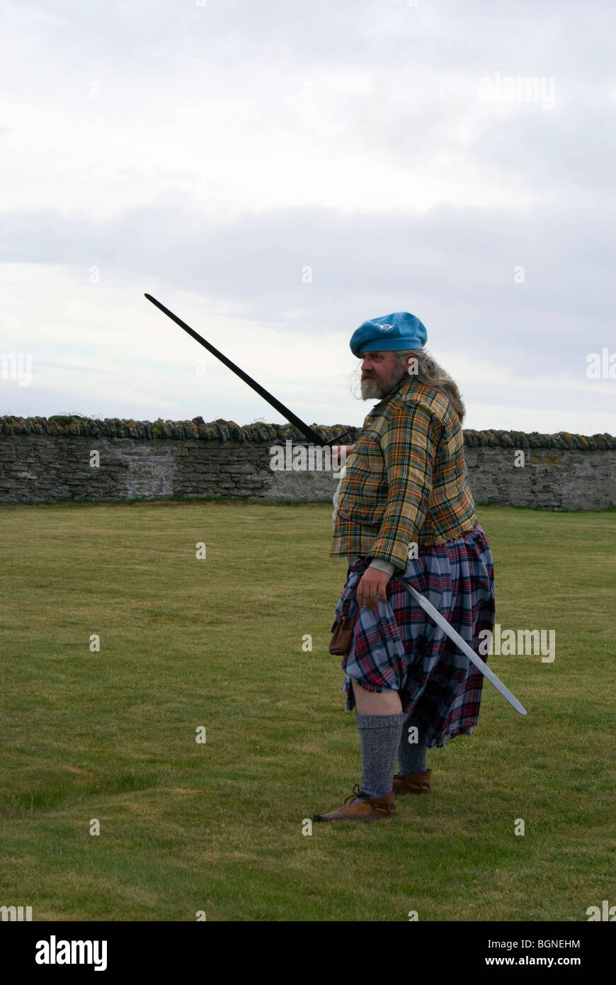 Man kilt beard hi-res stock photography and images - Alamy