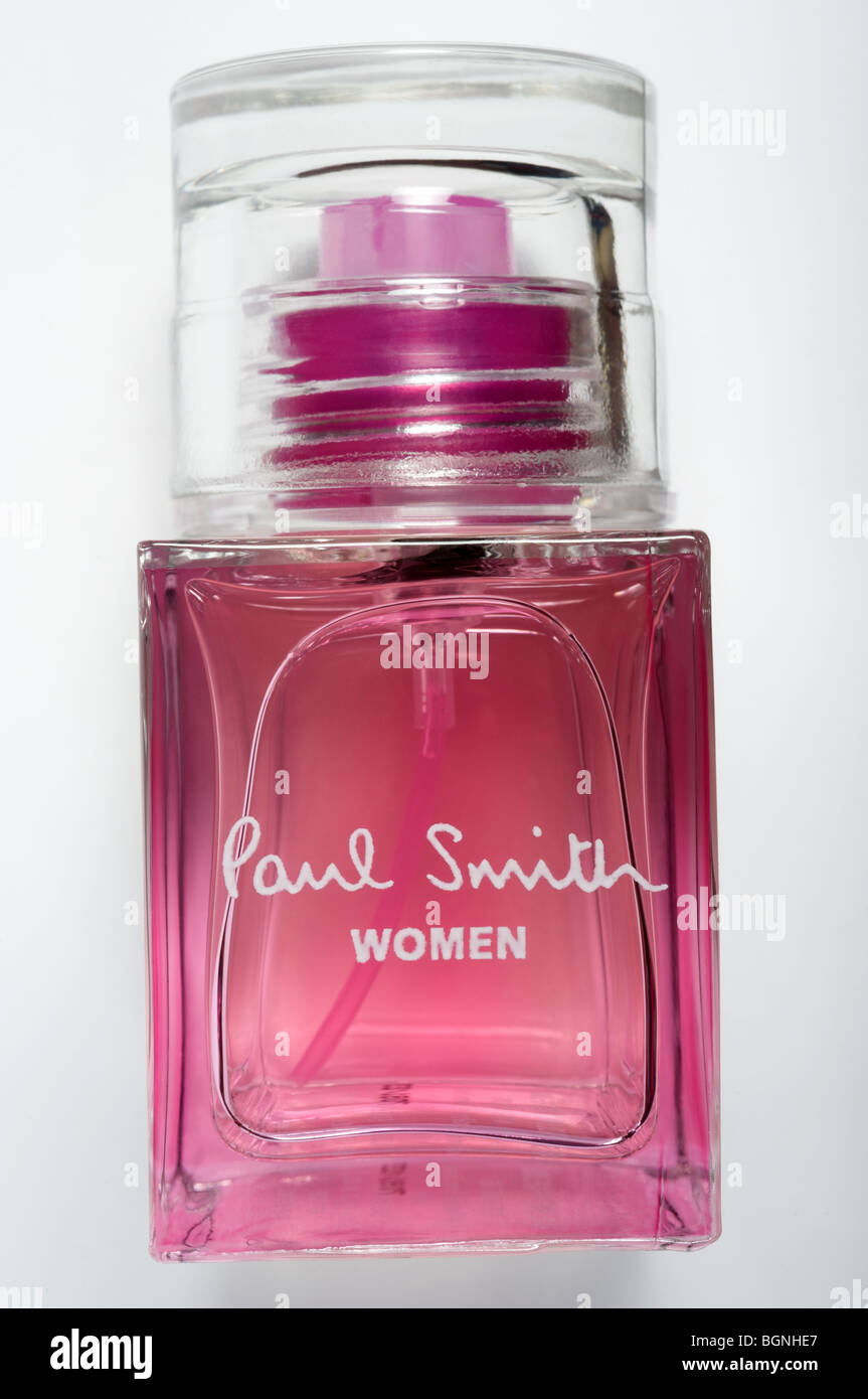 Bottle of Paul Smith for Women perfume, a female floral fragrance Stock Photo