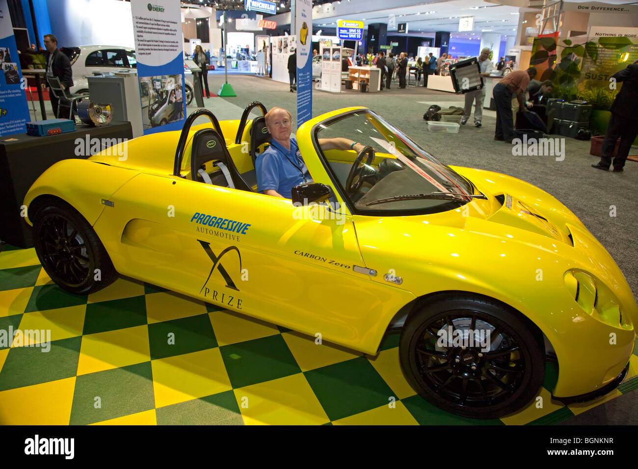 Carbon Zero Roadster Entrant in Automotive X Prize Stock Photo Alamy