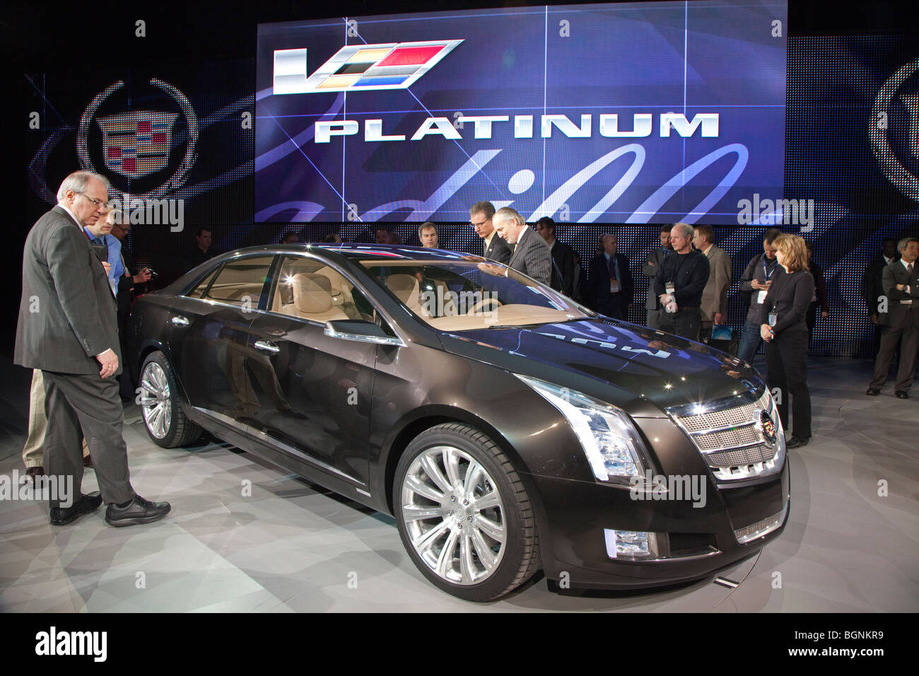 Cadillac XTS Platinum Stock Photo