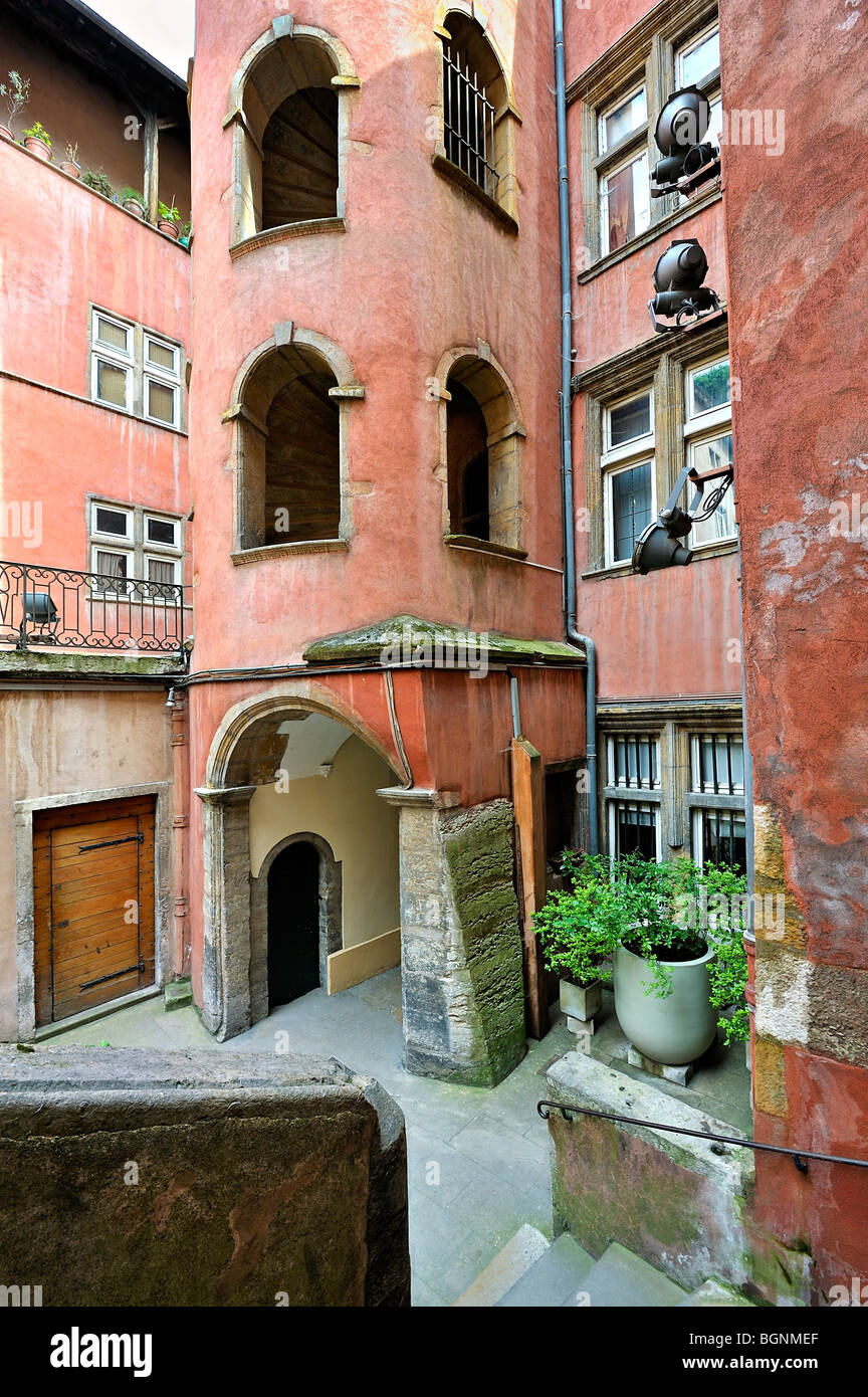 The "Crible" house, Lyon, France Stock Photo Alamy