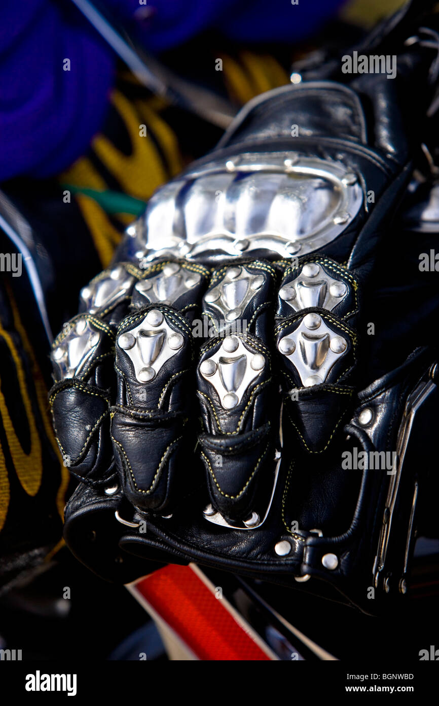 Hand gloves of biker hi res stock photography and images Alamy