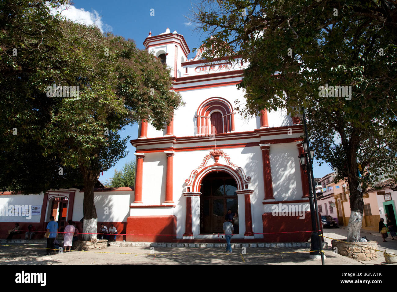 Iglesia del Cerrillo. San Cristóbal de las Casas, Chiapas Mexico Stock  Photo - Alamy