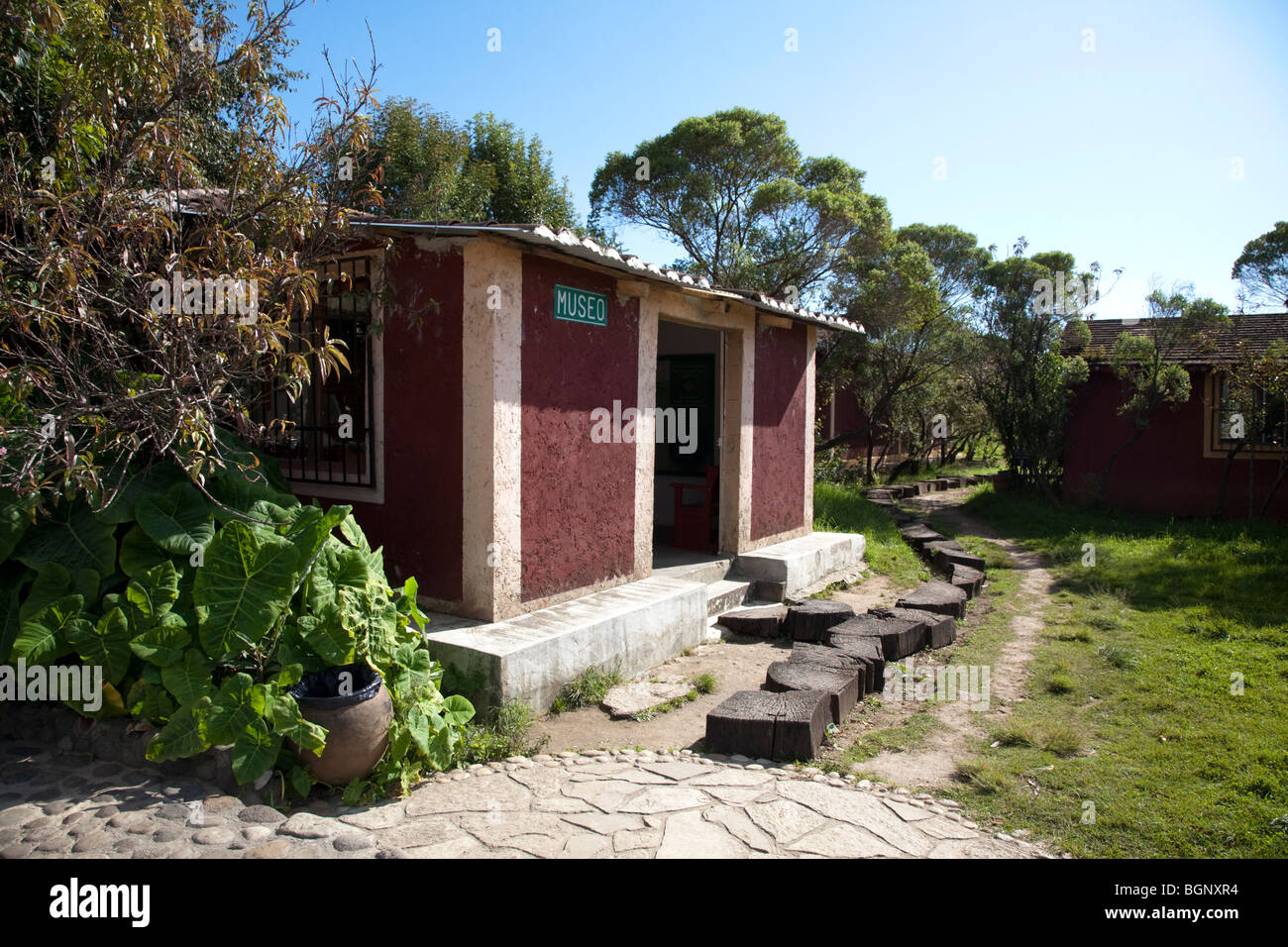 Museo Centro de desarrollo de la medicina maya. San Cristóbal de las Casas, Chiapas Mexico. Stock Photo