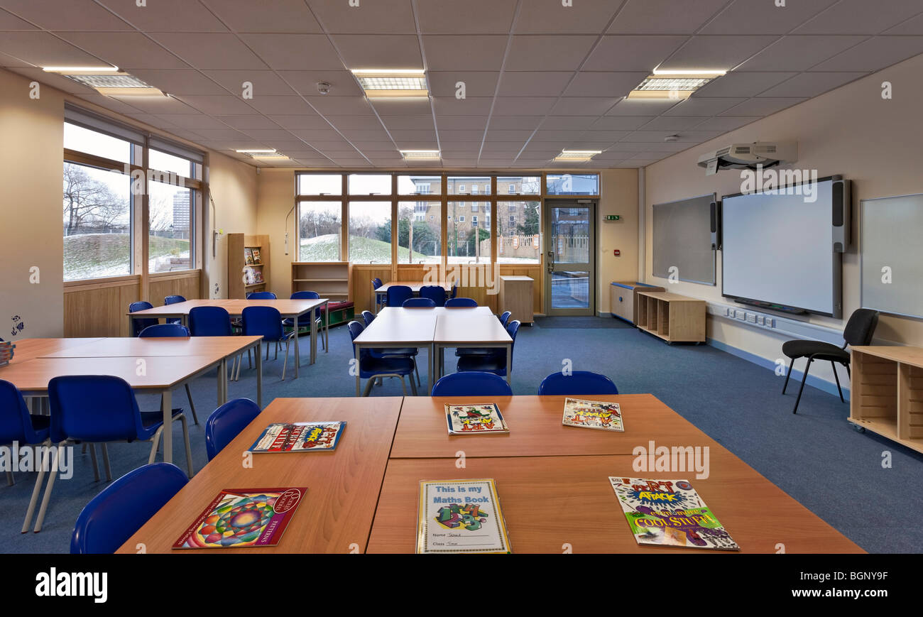 Ben Johnson School in Tower Hamlets, London. Stock Photo