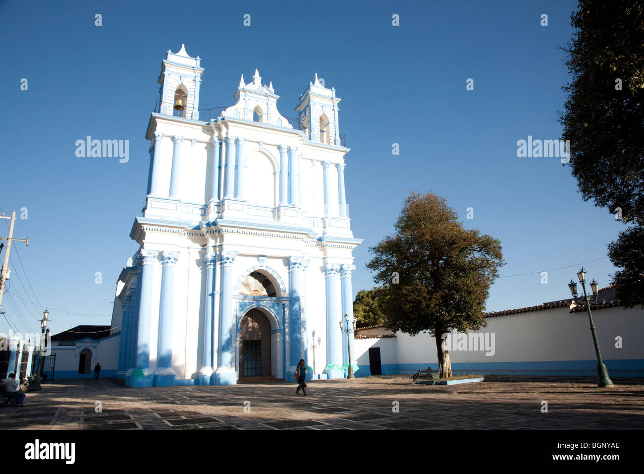 Iglesia de Santa Lucia. San Cristóbal de las Casas, Chiapas Mexico Stock  Photo - Alamy