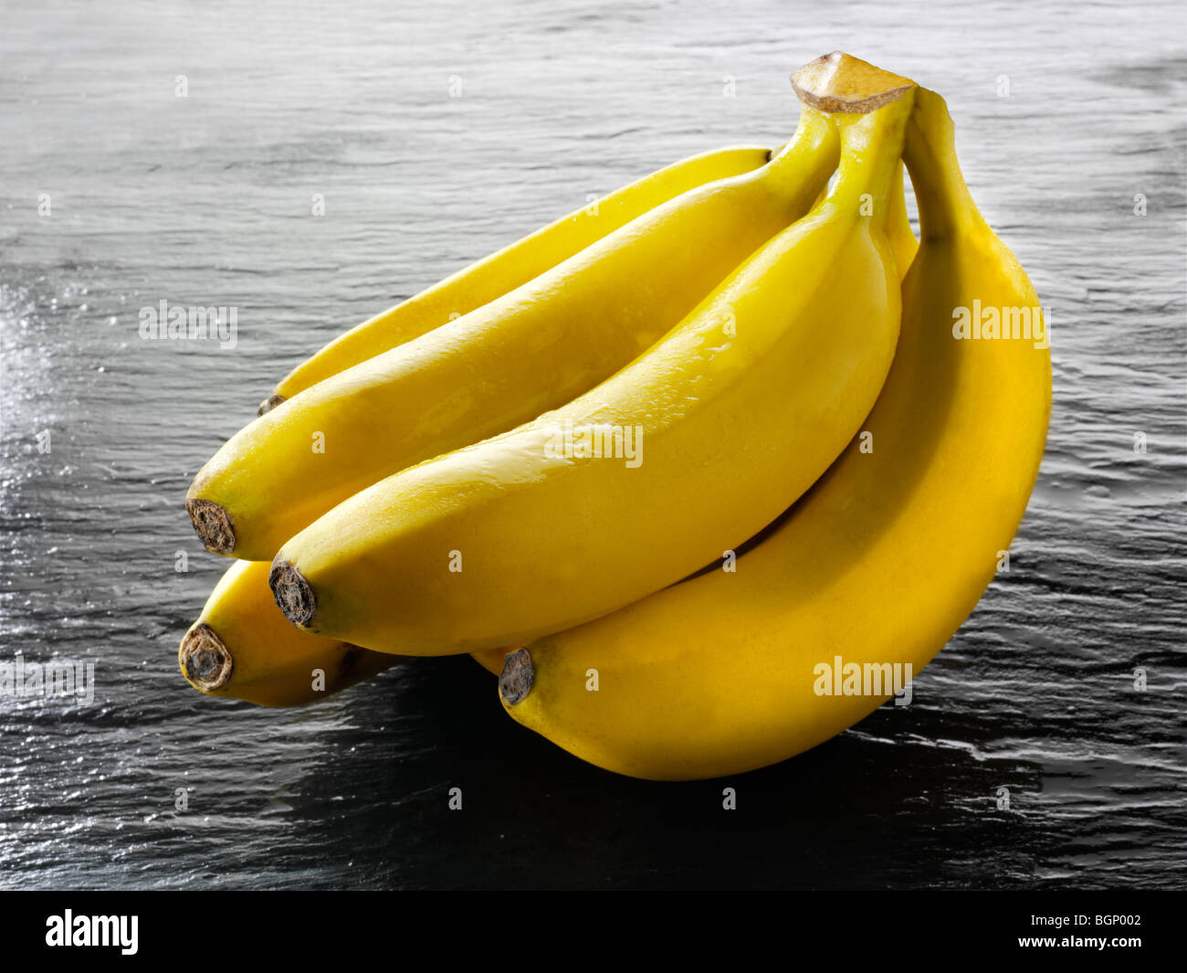 Bananas fresh tropical fruit Stock Photo