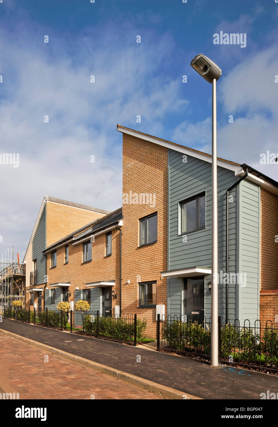 Housing in Stantonbury, Milton Keynes Stock Photo Alamy