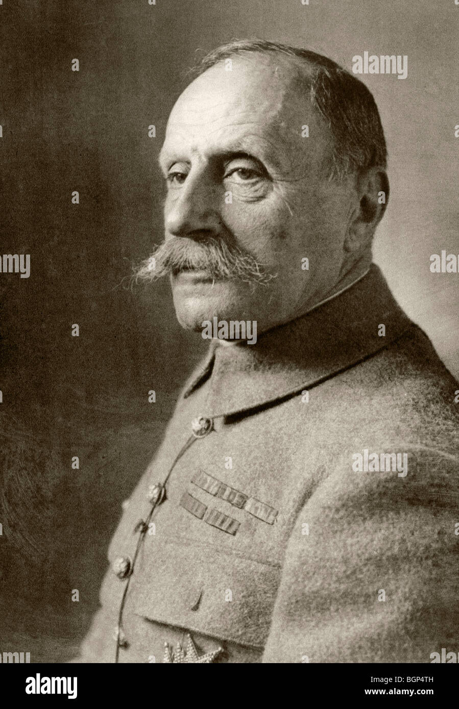 Marshal of France Ferdinand Foch 1851 to 1929. Stock Photo