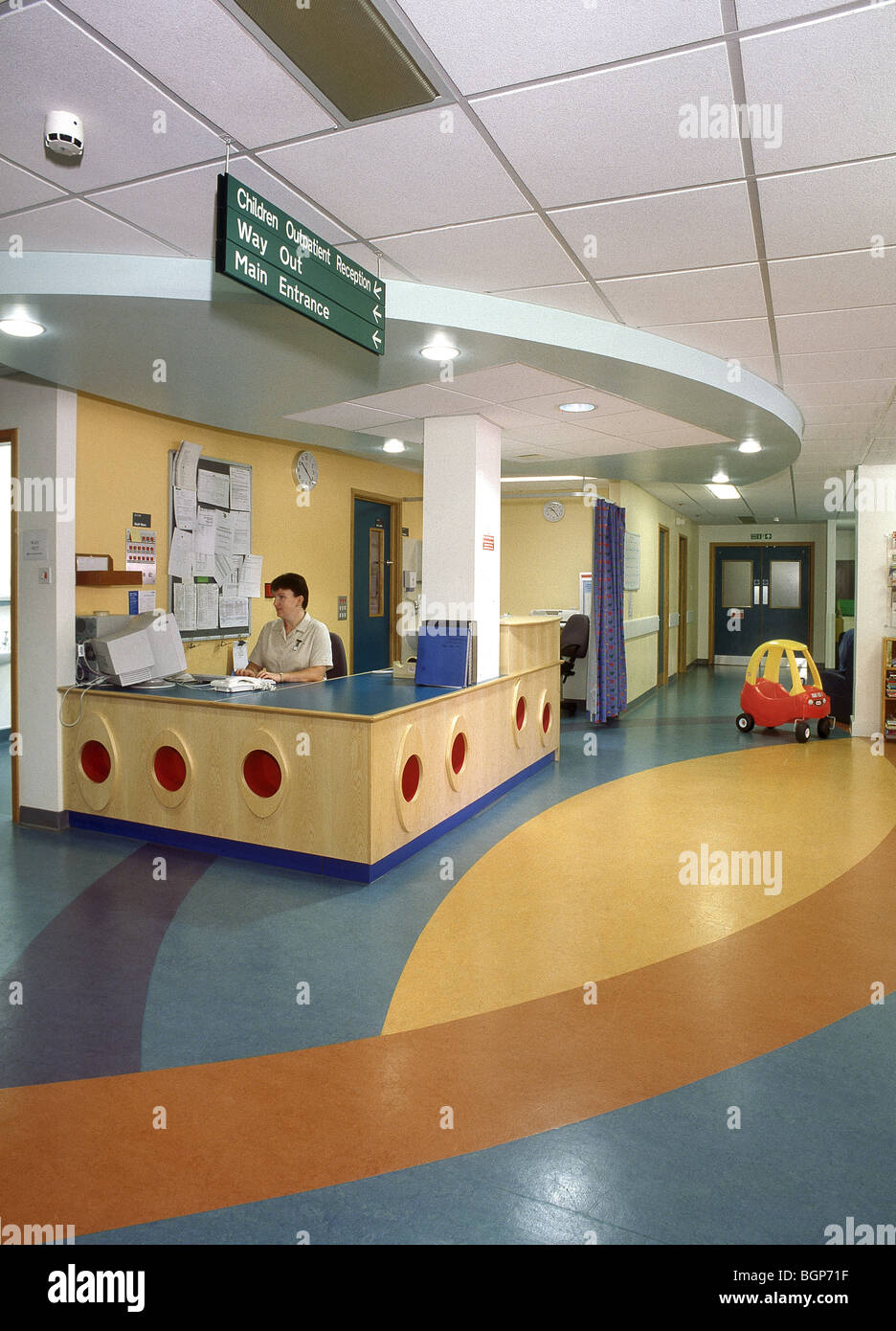 The Royal United Hospital in Bath Stock Photo