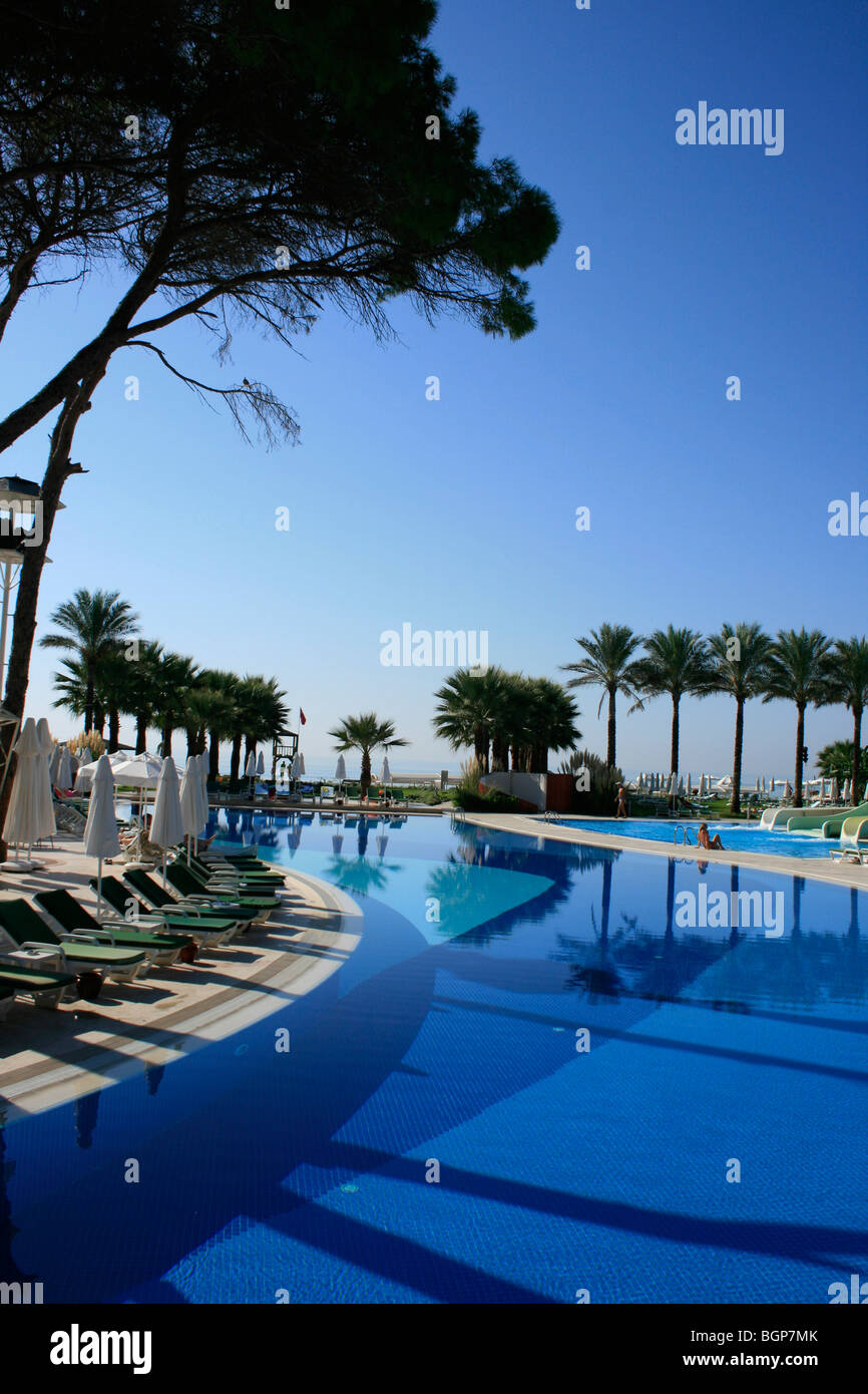 The Cornelia deluxe hotel in Belek, Turkey Stock Photo