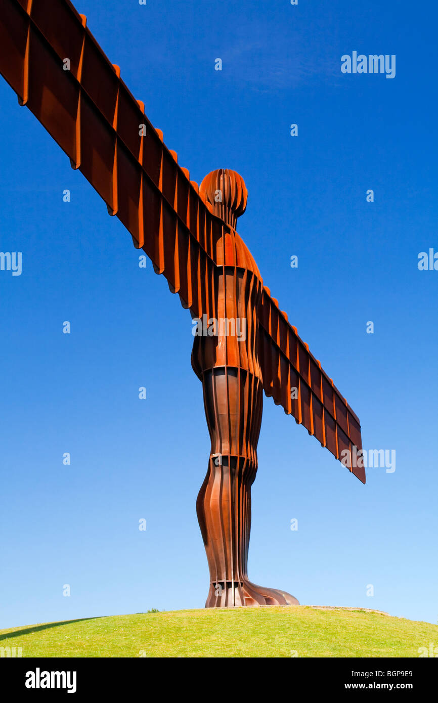The Angel of the North a 20 metre tall contemporary steel sculpture by