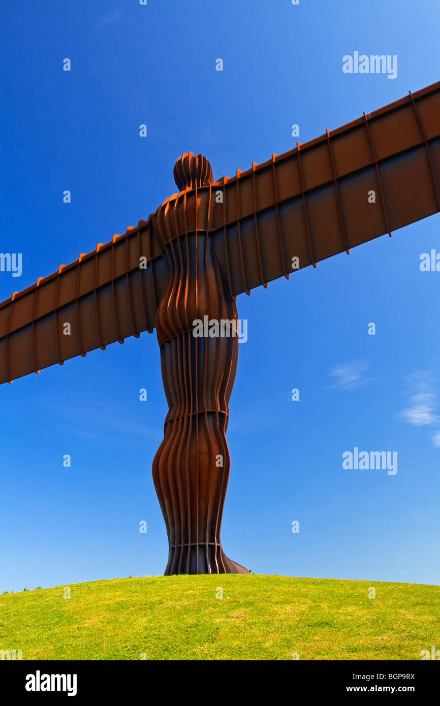 The Angel of the North a 20 metre tall contemporary steel sculpture by