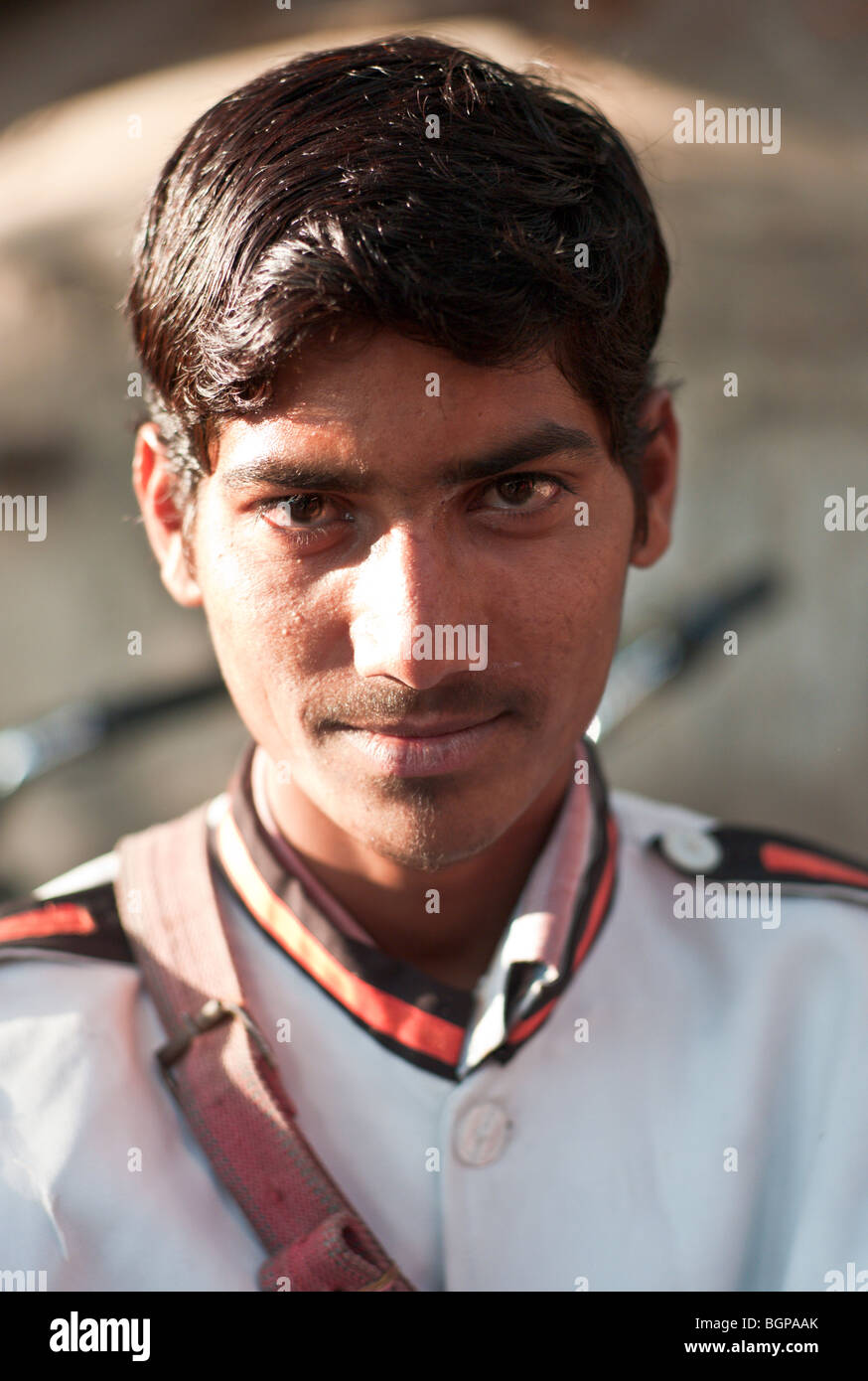 Male band member, Delhi, India Stock Photo