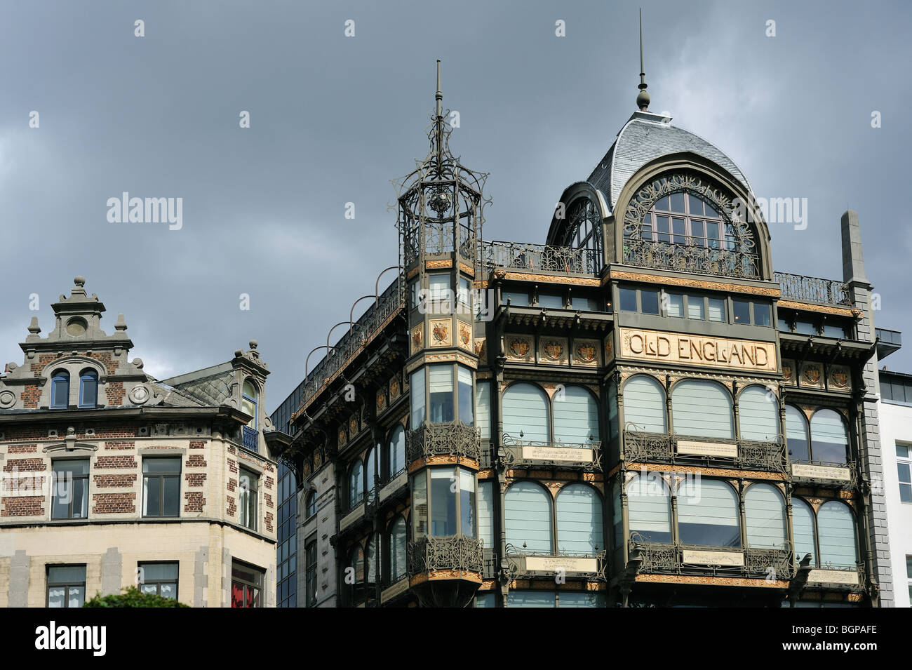 Musical Instrument Houses The Old England houses the Musical Instrument Museum / MIM, Brussels ...