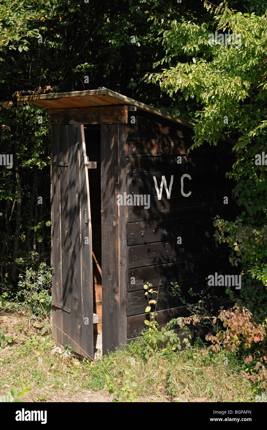 Outhouse Stock Photo Alamy