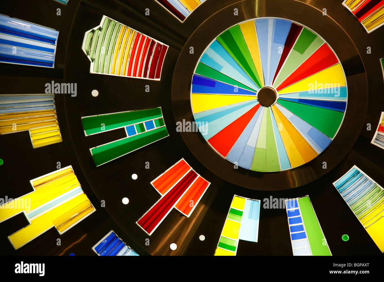 Japan Kyoto station underground wall art Stock Photo Alamy