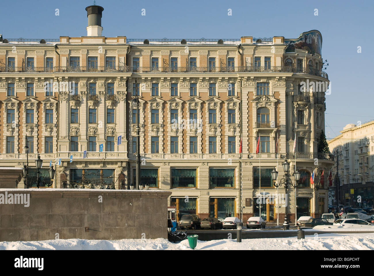 Moscow hotel National Stock Photo - Alamy