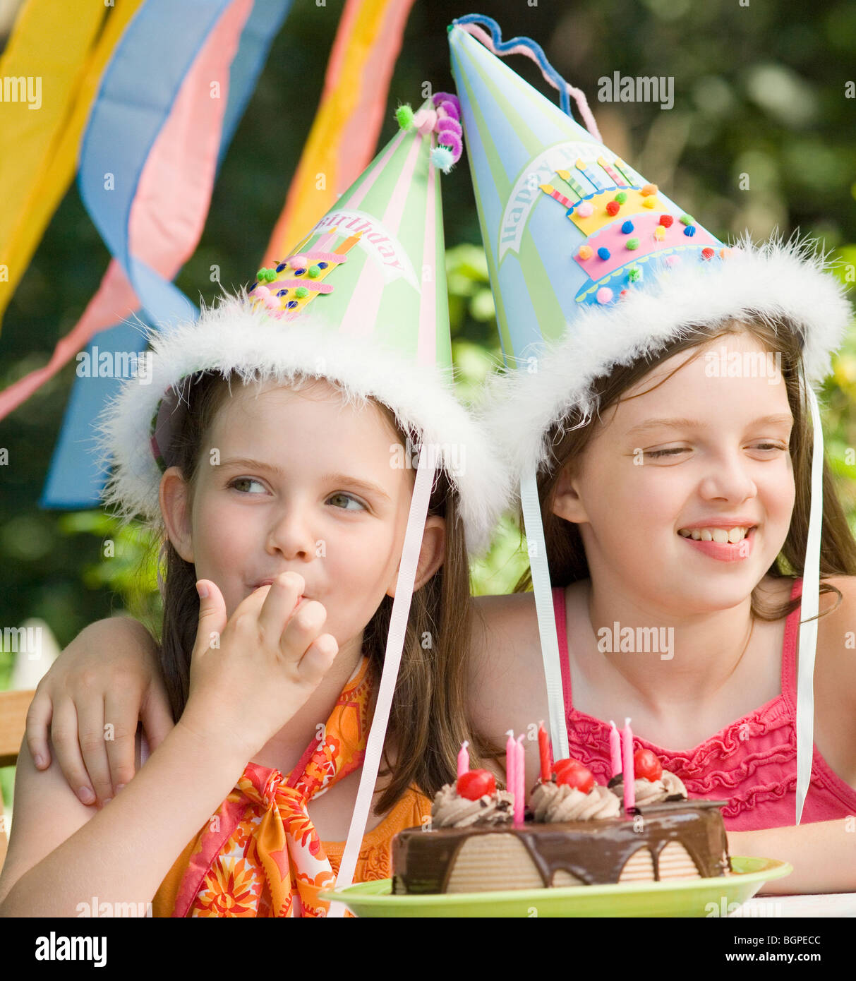 Child wearing hats hi-res stock photography and images - Alamy