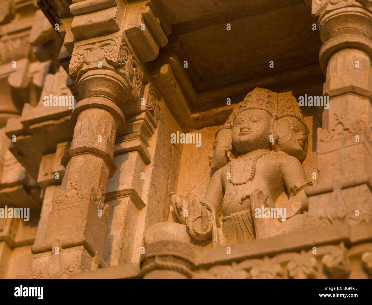 Abandoned city of Fatehpur, Rajasthan, India Stock Photo