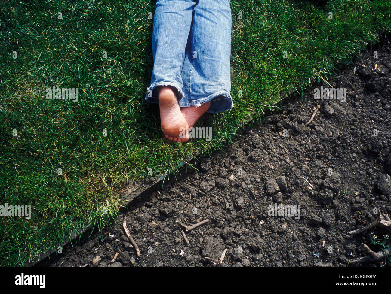 Feet ground hires stock photography and images Alamy