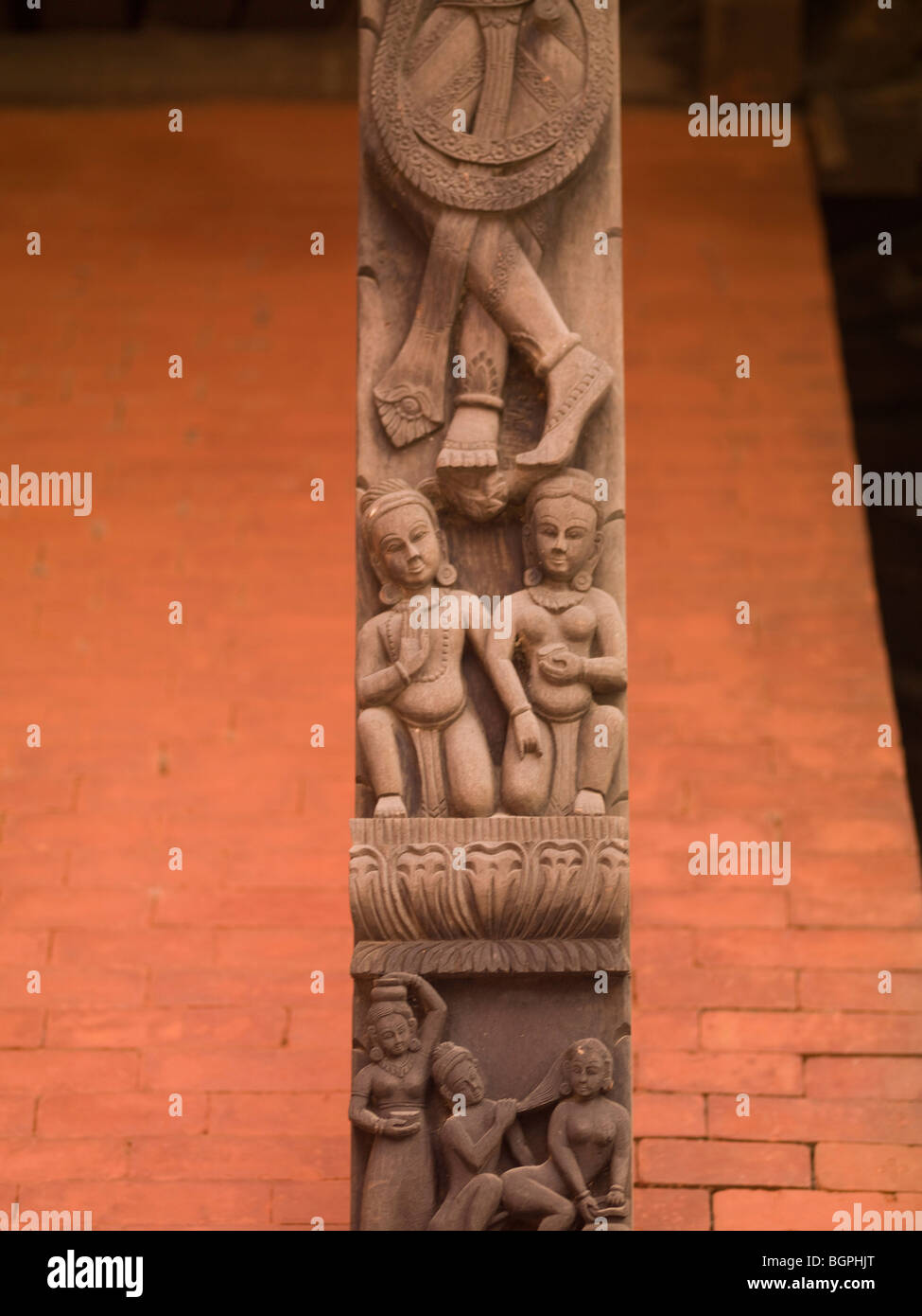 Sculpture detail, Varanasi, Uttar Pradesh, India Stock Photo Alamy