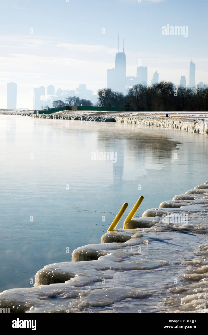 Chicago in january hires stock photography and images Alamy