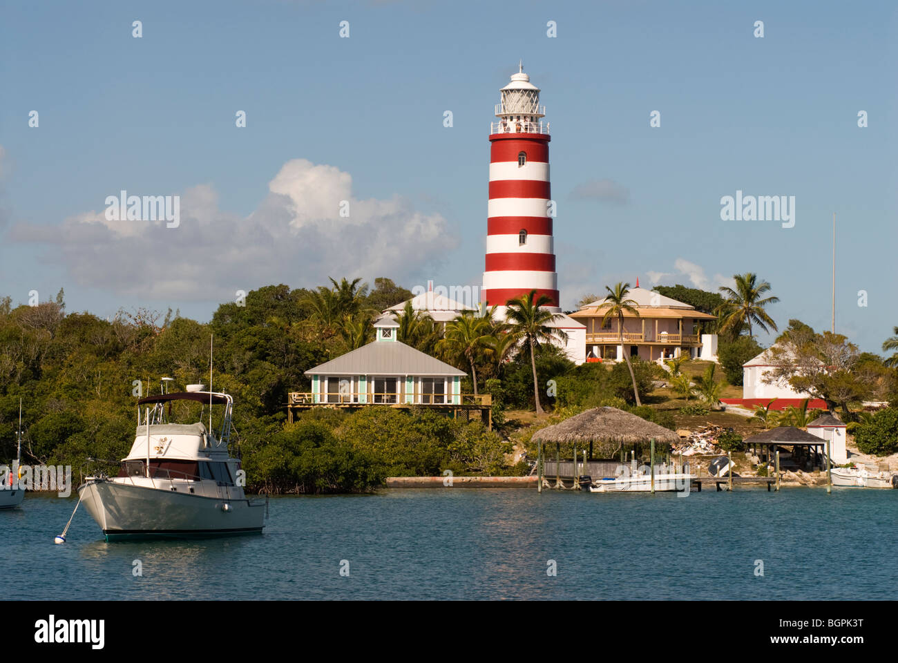 Hope Town Lighthouse, Hope Town, Abaco, Bahamas Stock Photo Alamy