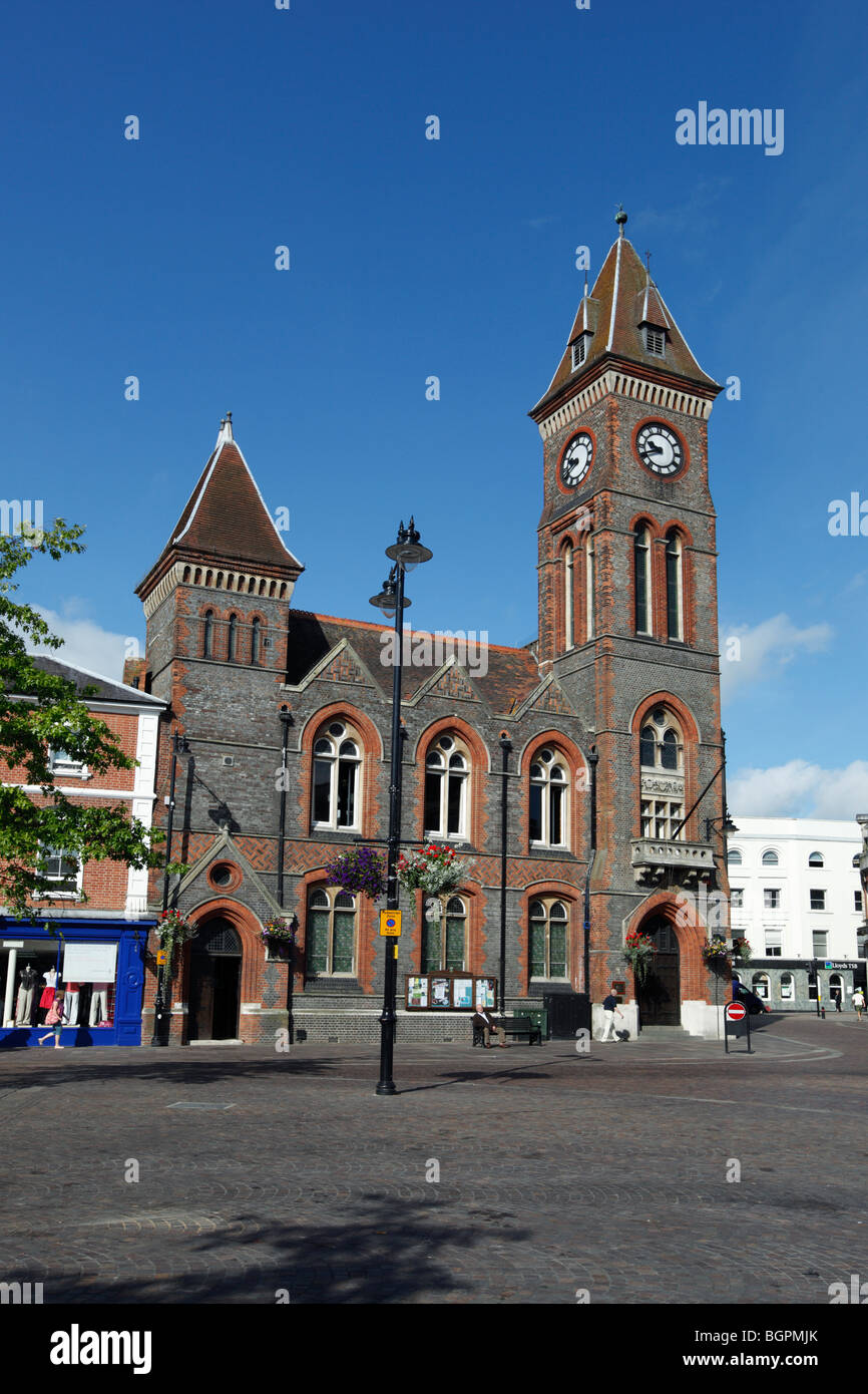 Town Hall in the Market Place, Newbury Stock Photo Alamy