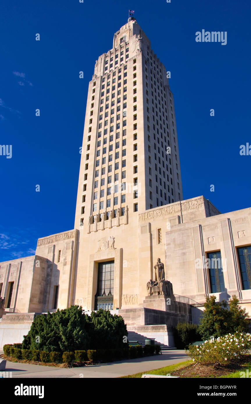 Baton Rouge (Louisiana), State Capitol Building Stock Photo