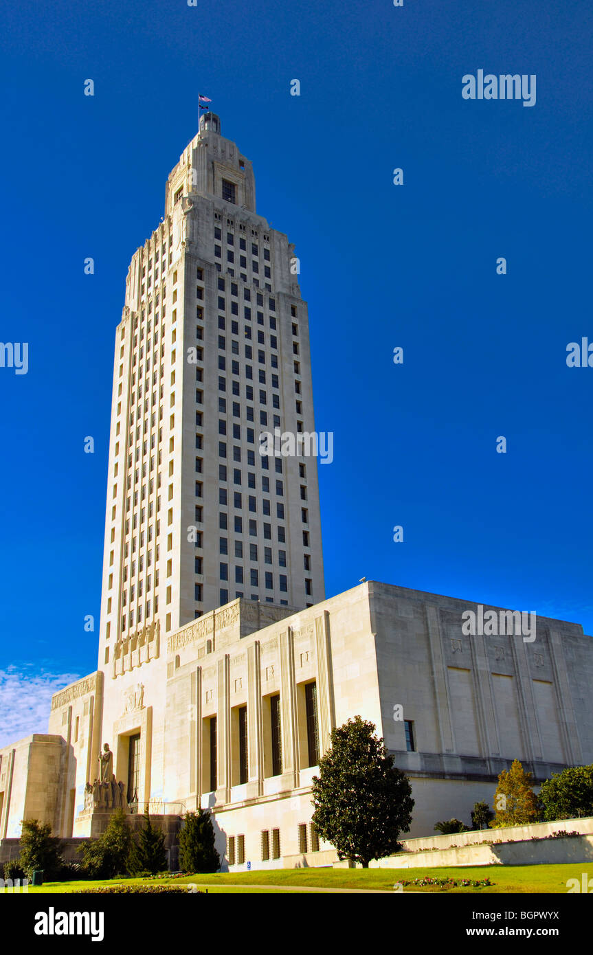 Baton Rouge (Louisiana), State Capitol Building Stock Photo - Alamy