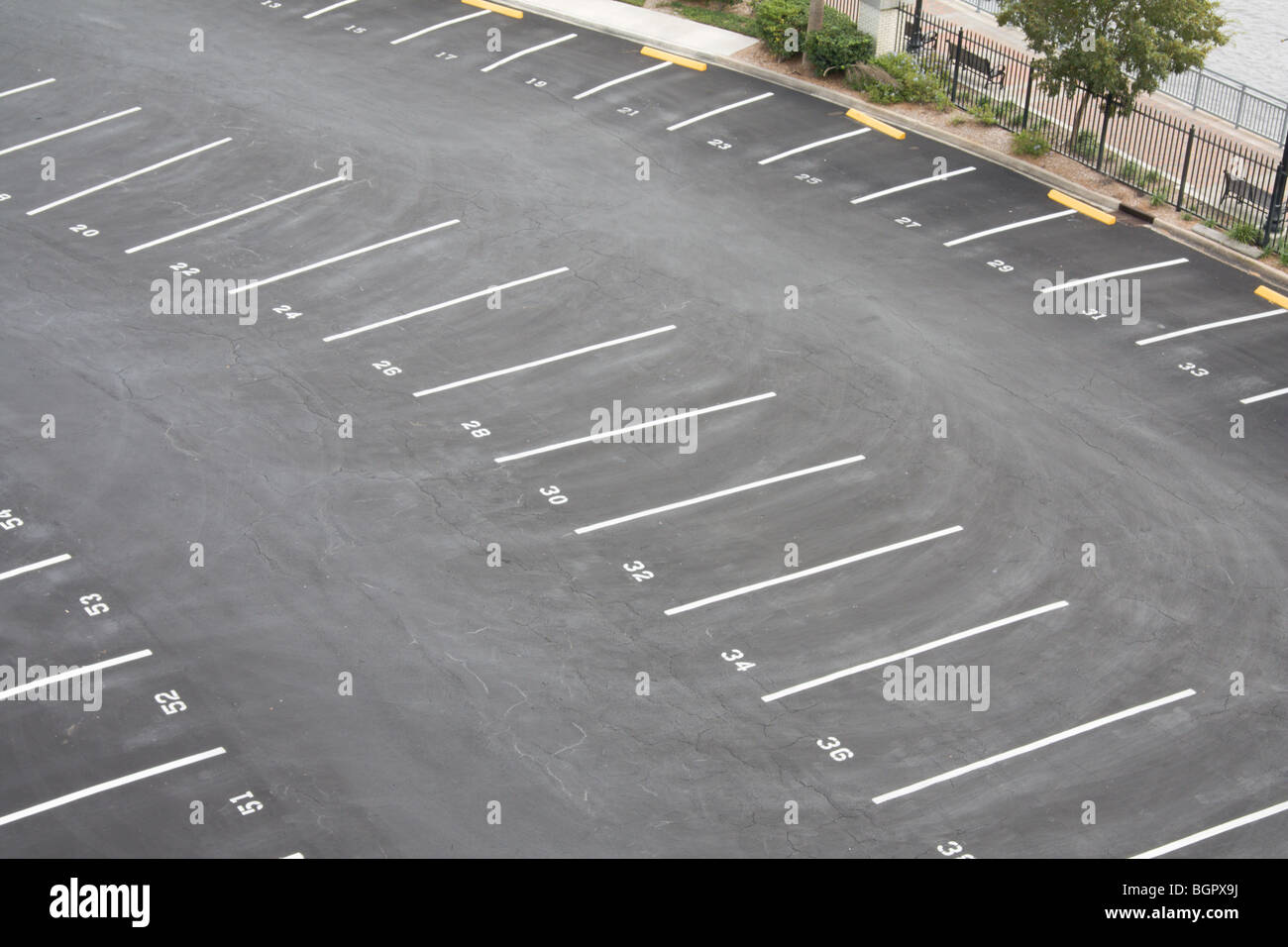 Empty carpark hi-res stock photography and images - Alamy