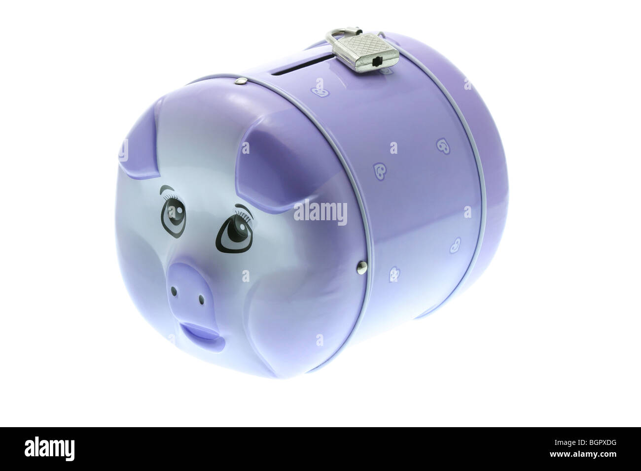 Metal piggy bank Stock Photo Alamy