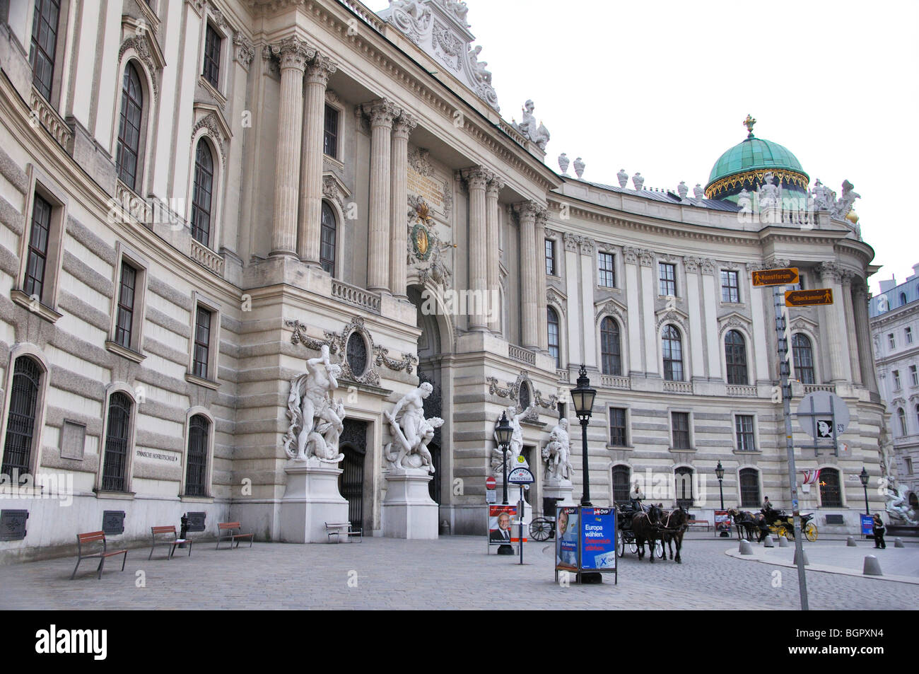 Hofburg palace, Vienna, Austria Stock Photo