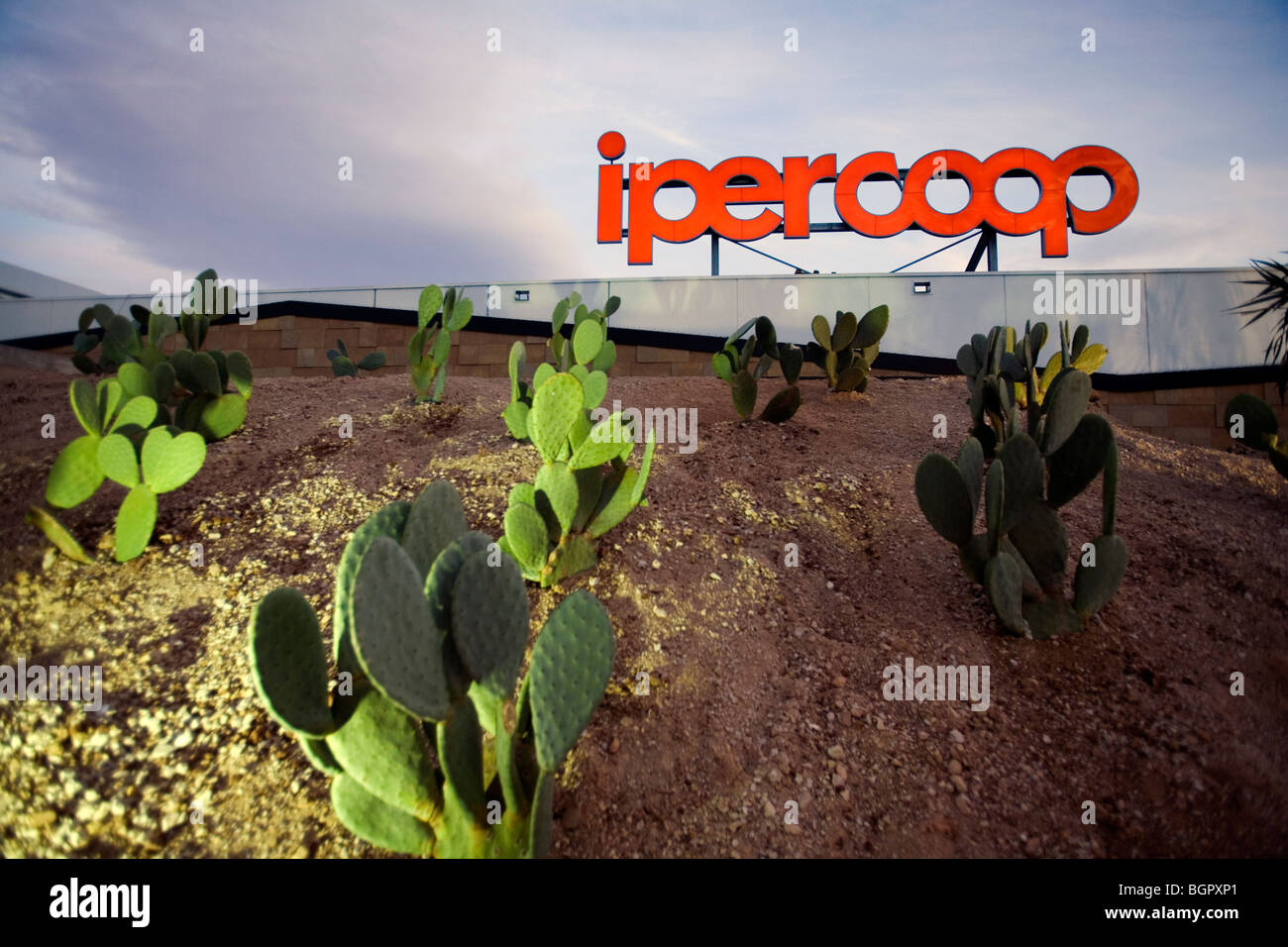 Ipercoop supermarket Palermo, Sicily, Italy. Stock Photo