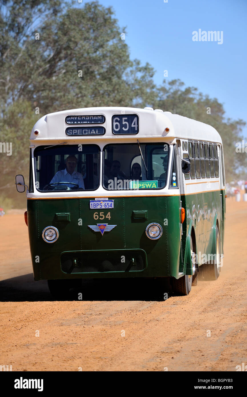 AEC Regal VI 654 bus, formerly used by the MTT in Perth, Western Australia  Stock Photo - Alamy