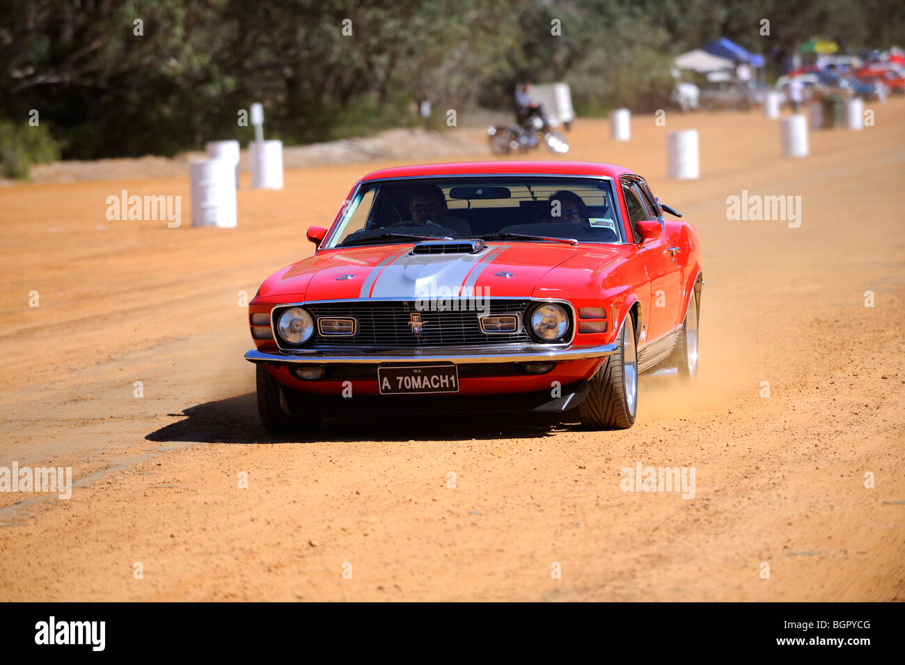 1970 Ford Mustang Mach 1 Stock Photo