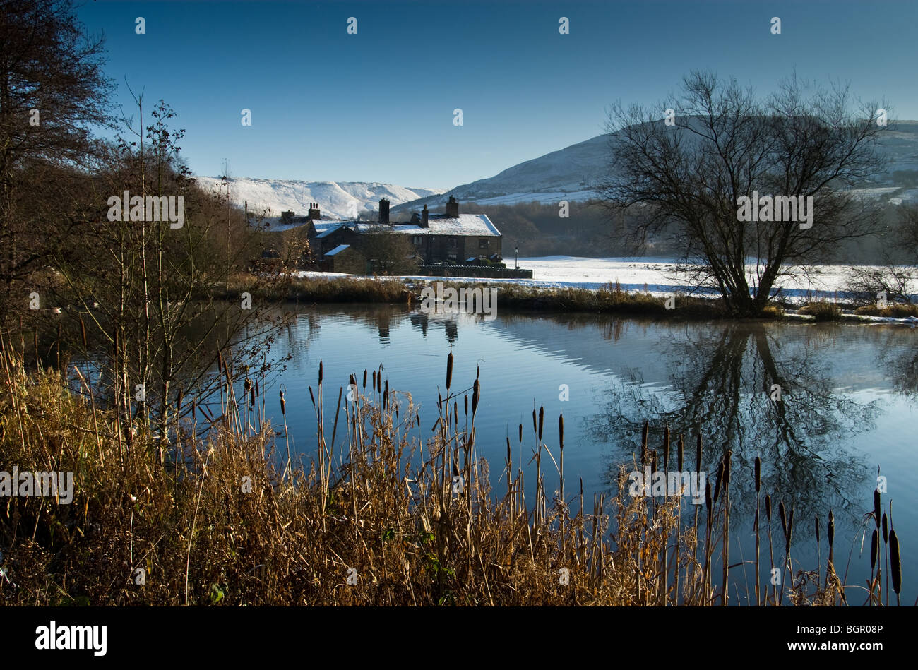 The Manns Greenfield Saddleworth Stock Photo Alamy