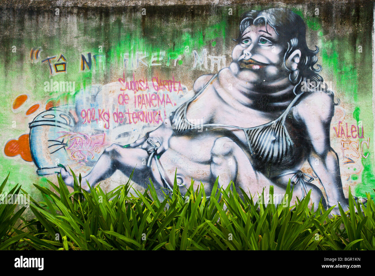 Graffiti brazil hi-res stock photography and images - Alamy