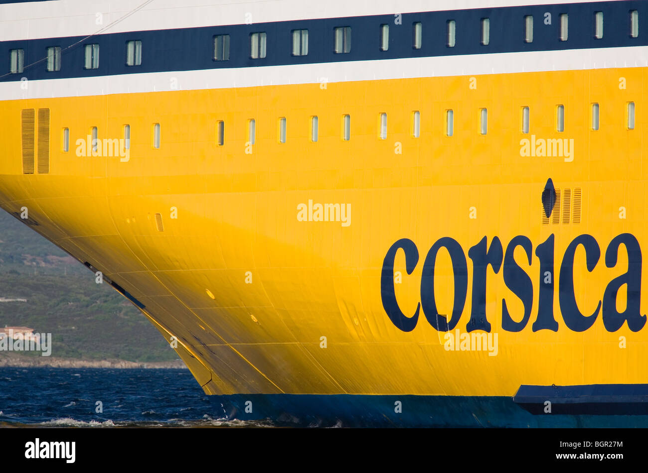 Corsica Sardinia Ferries Stock Photo