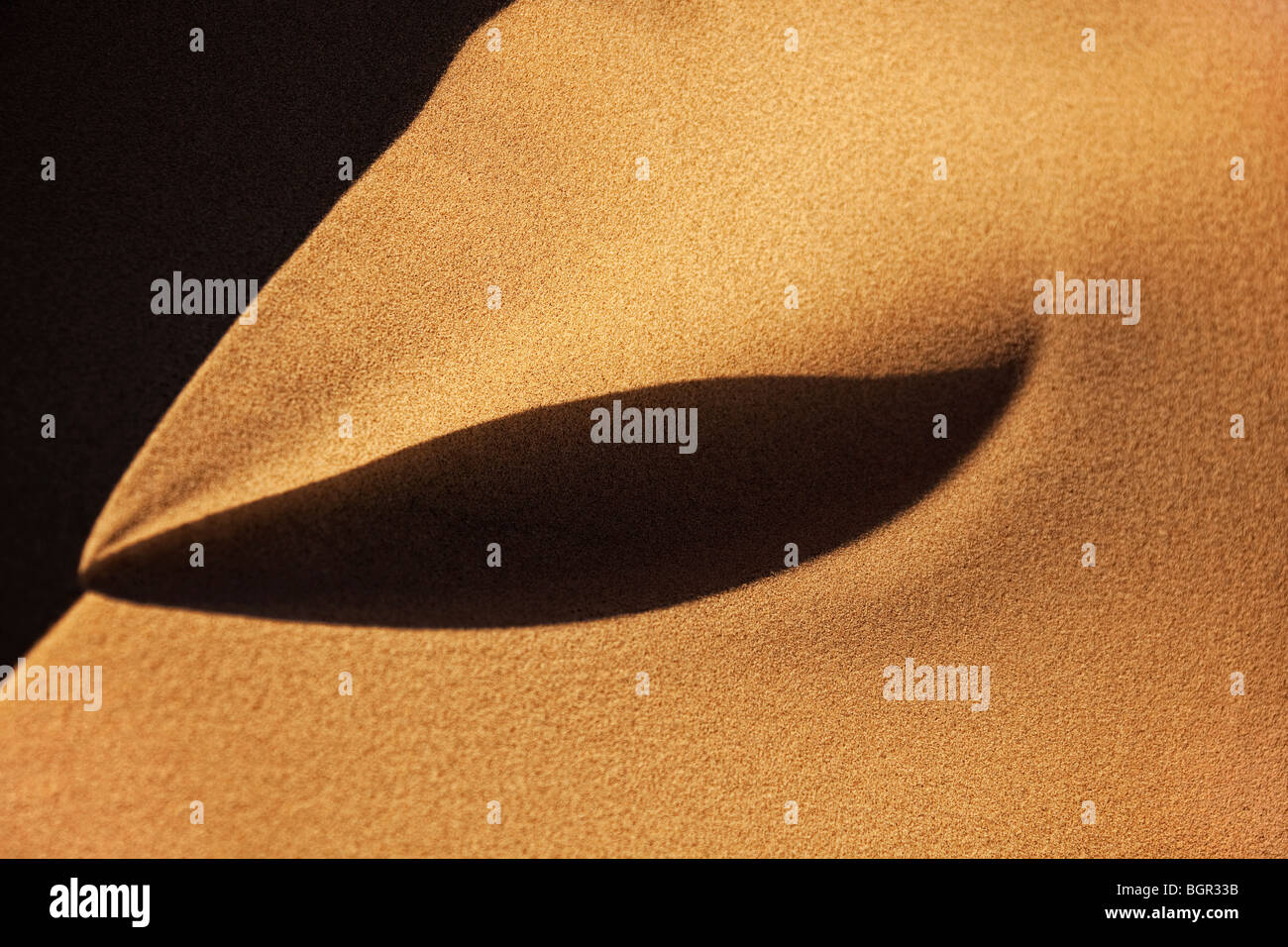 closeup of desert sand Stock Photo