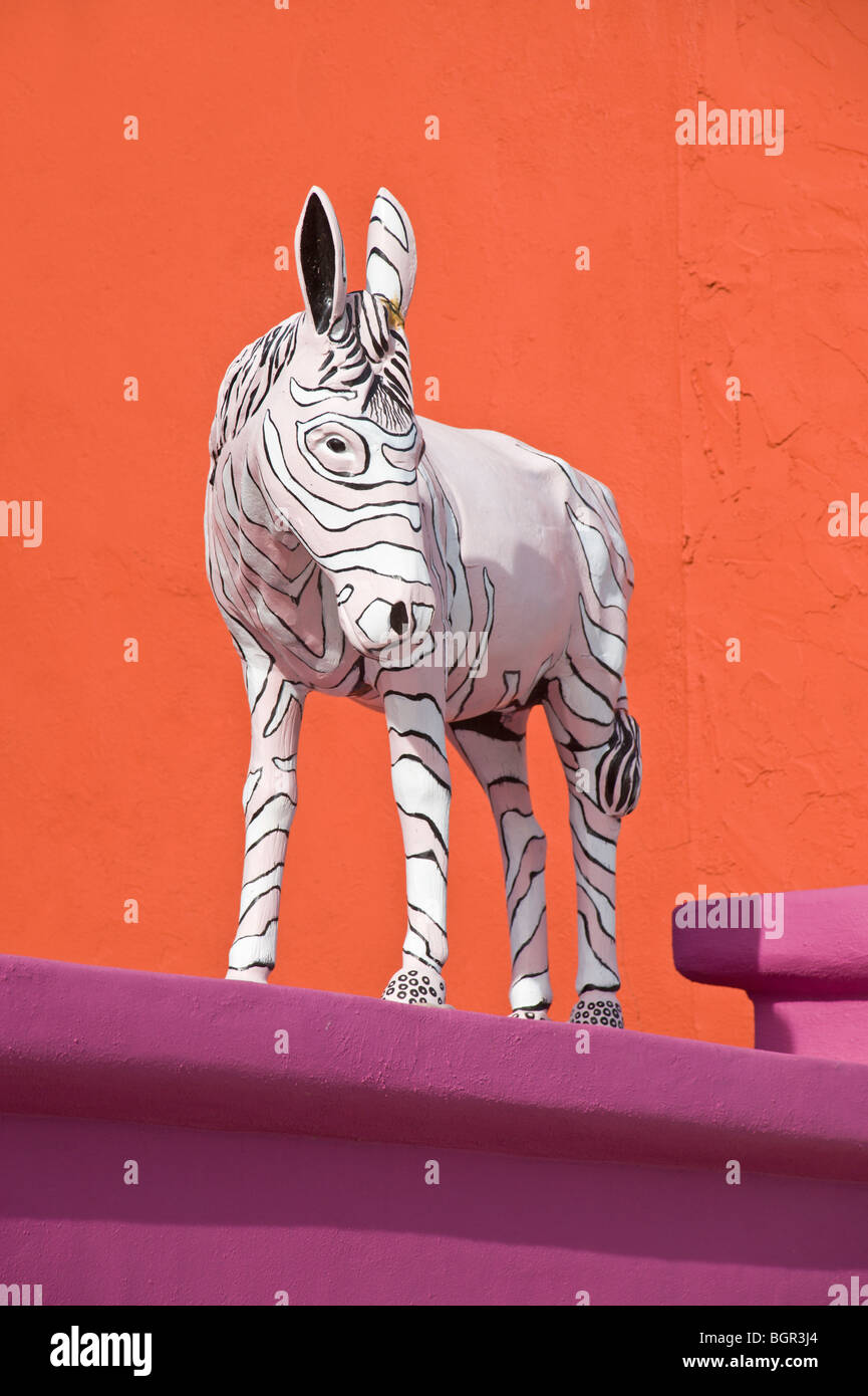 Pink painted burro hires stock photography and images Alamy