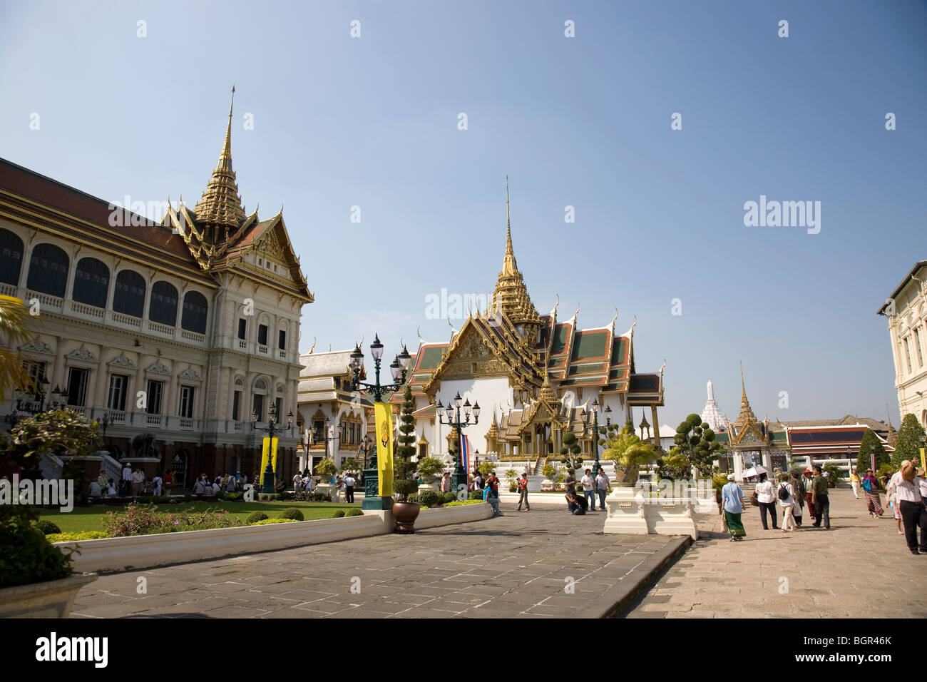 Grand Palace in Bangkok, Thailand Stock Photo