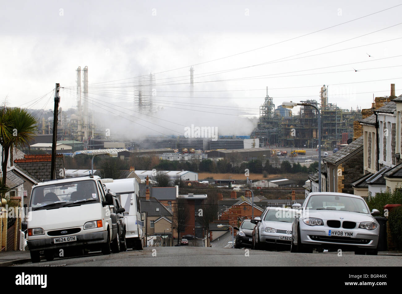 Dow Corning the global chemical company plant in Barry South