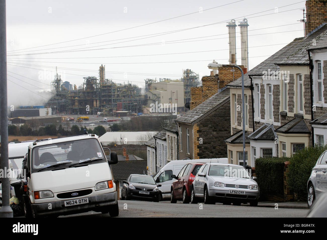 Dow Corning the global chemical company plant in Barry South