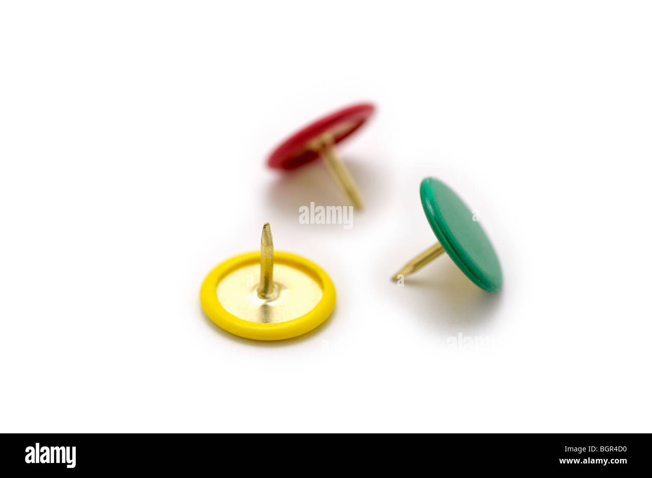 Thumb Tacks/ Push Pins Stock Photo