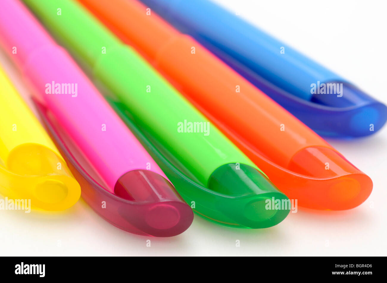 Markers/Highlighter Felt Pens Stock Photo