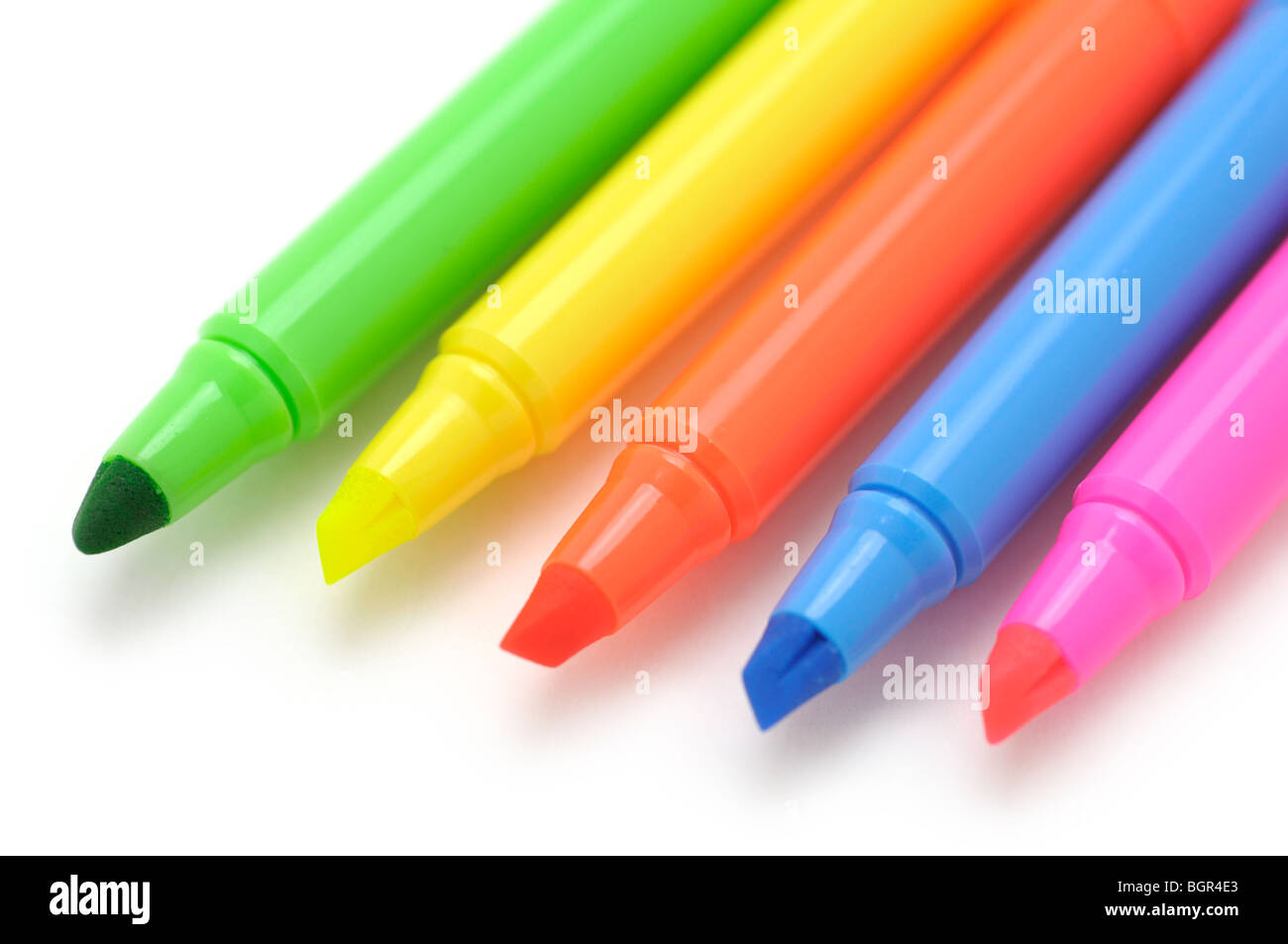 Markers/Highlighter Felt Pens Stock Photo Alamy