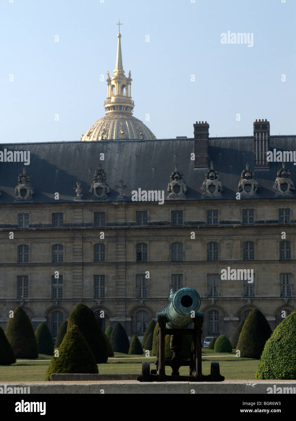 North facade of Les Invalides. Paris. France Stock Photo - Alamy