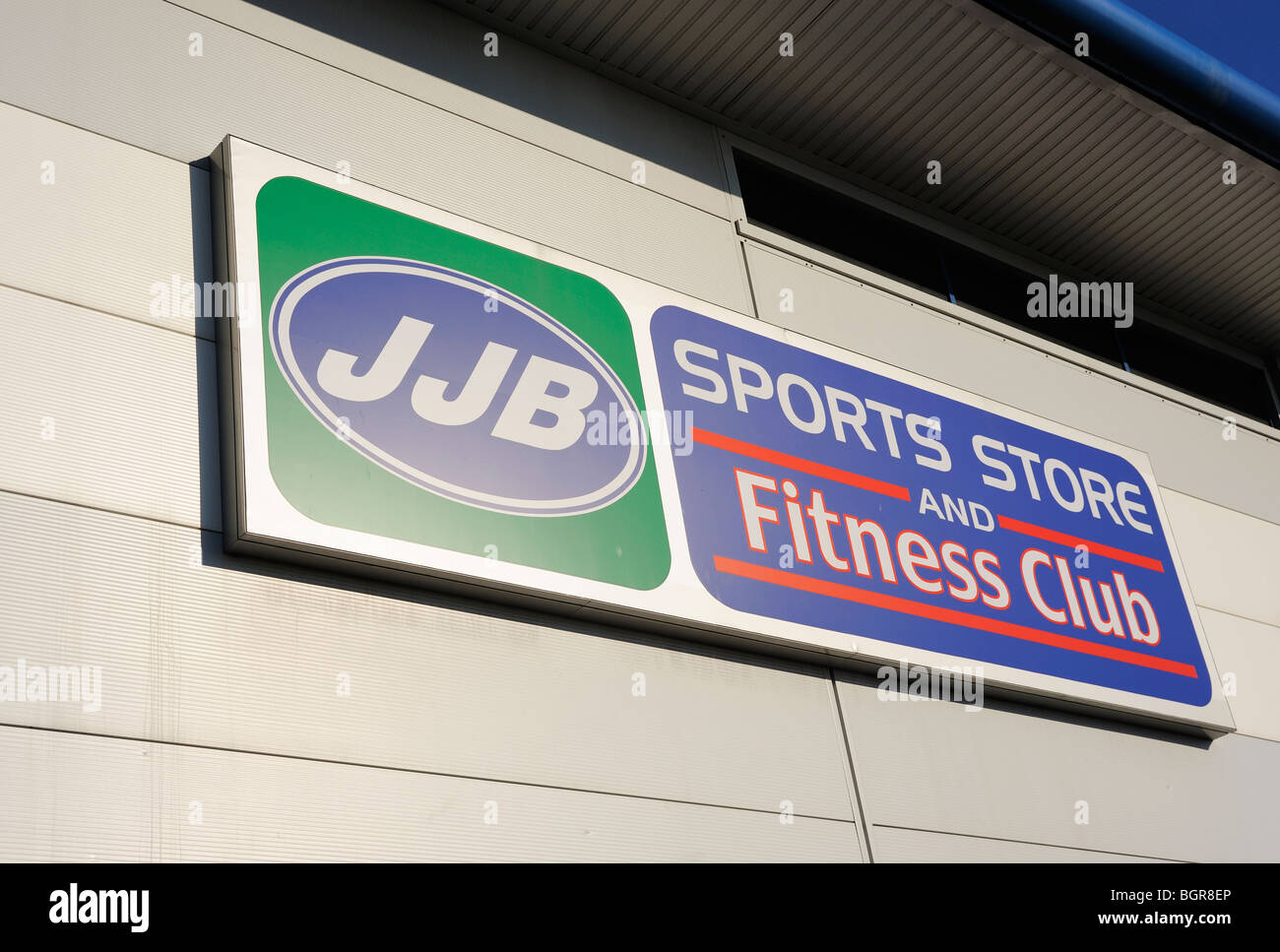 JJB sports and leisure centre in Widnes, Cheshire, experiencing financial difficulties during